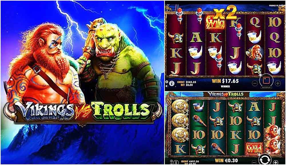 Cara bermain Slot Vikings Vs Trolls