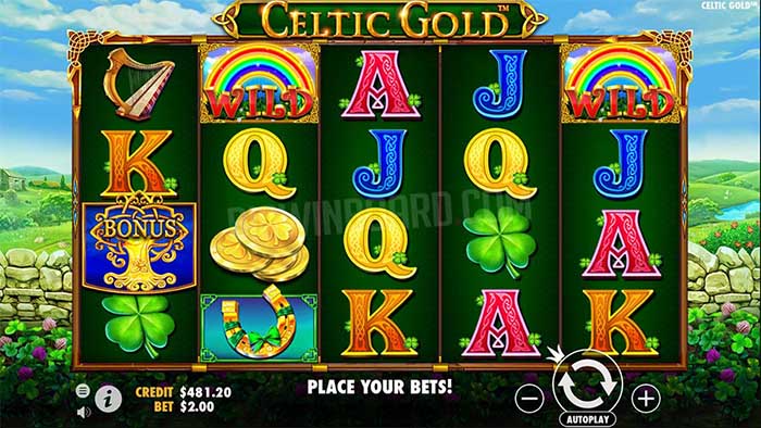 Slot Celtic Gold Main dan Menangkan Hadiah Jackpot x500